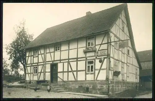 Foto AK Freienhagen Lr. Waldeck-Frankenberg - Gasthaus Sonne Coca-Cola Werbung