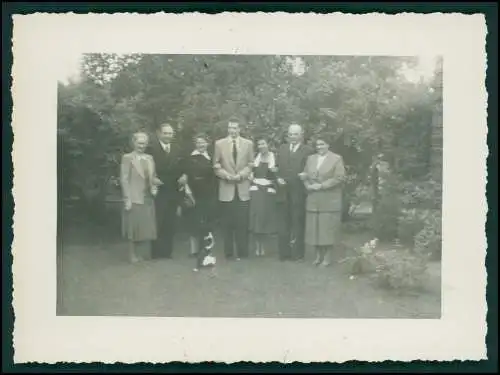 5x Foto Siedlung Häuser Rohbau und fertig NRW Beschreibung siehe Rückseite 1950