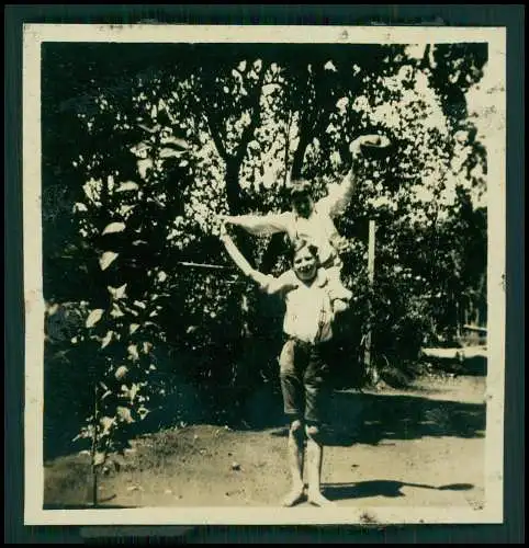 14x Foto Deut. Familie Auswanderung Brasilien Rio de Janeiro zuhause Leben 1923