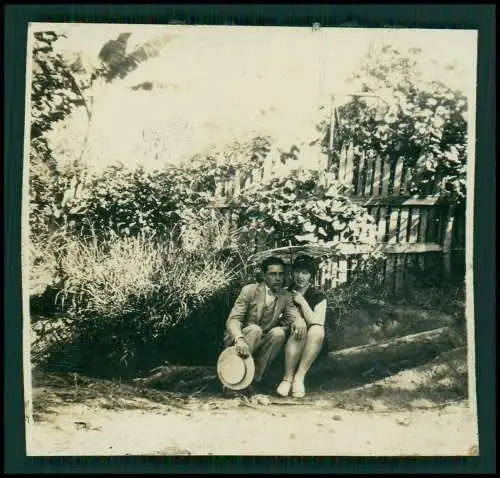 14x Foto Deut. Familie Auswanderung Brasilien Rio de Janeiro zuhause Leben 1923