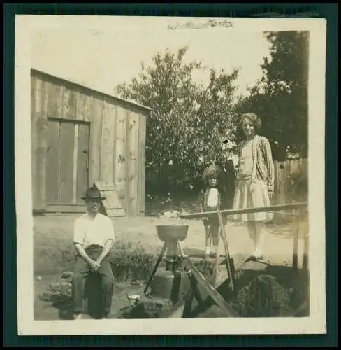 11x Foto Deut. Familie Auswanderung Brasilien Rio de Janeiro zuhause Leben 1923