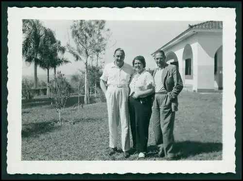 14x Foto Deut. Familie Auswanderung Brasilien Rio de Janeiro schönes Leben 1951