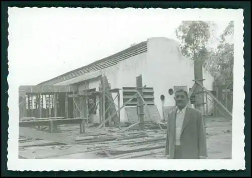 6x Foto Deut. Fam. Auswanderung Brasilien Rio de Janeiro Hausbau Firma 1943