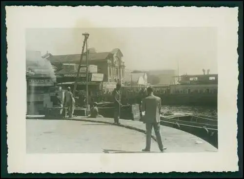 8x Foto Deut. Fam. Auswanderung in Brasilien Rio de Janeiro Ausflug Favela 1942