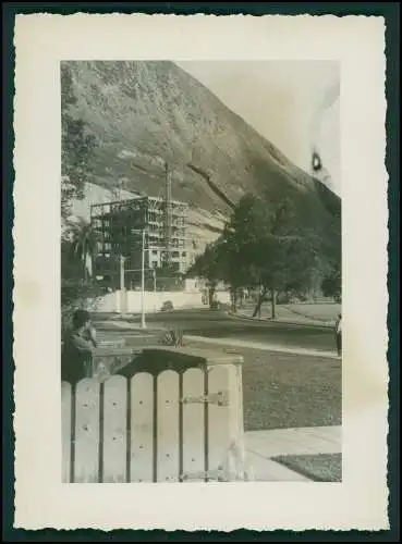 8x Foto Deut. Fam. Auswanderung in Brasilien Rio de Janeiro Ausflug Favela 1942