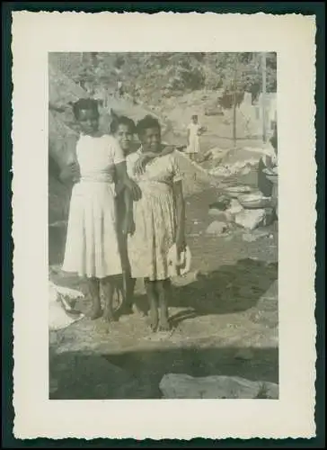 8x Foto Deut. Fam. Auswanderung in Brasilien Rio de Janeiro Ausflug Favela 1942