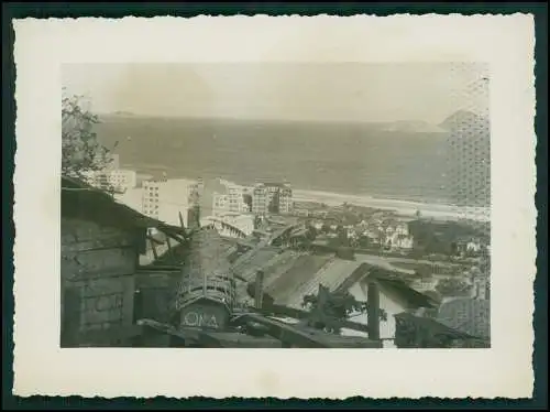 12x Foto Deut. Fam. Auswanderung in Brasilien Rio de Janeiro Ausflug Favela 1942