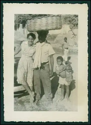 12x Foto Deut. Fam. Auswanderung in Brasilien Rio de Janeiro Ausflug Favela 1942