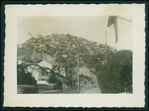 12x Foto Deut. Fam. Auswanderung in Brasilien Rio de Janeiro Ausflug Favela 1942