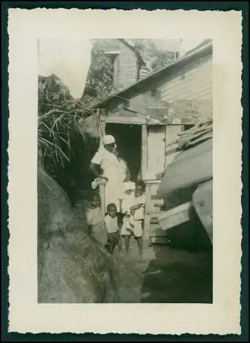 15x Foto Deut. Fam. Auswanderung in Brasilien Rio de Janeiro Ausflug Favela 1942