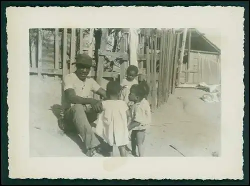 15x Foto Deut. Fam. Auswanderung in Brasilien Rio de Janeiro Ausflug Favela 1942