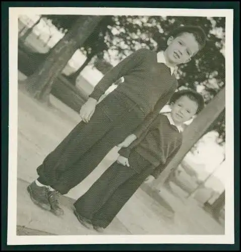 5x Foto Deutsche Familie Auswanderung Brasilien Rio De Janeiro Ausflug Bus 1953