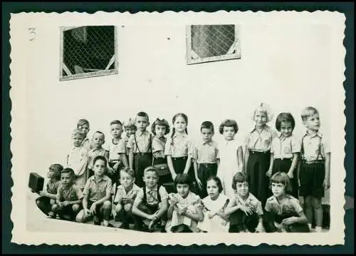 7x Foto Deutsche Familie Auswanderung Brasilien Rio De Janeiro Einschulung 1952