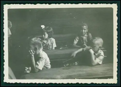 7x Foto Deutsche Familie Auswanderung Brasilien Rio De Janeiro Einschulung 1952