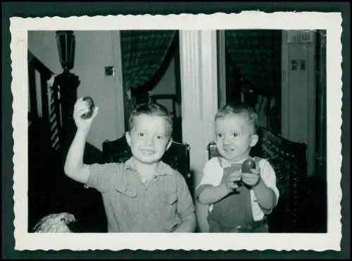 5x Foto Deut. Familie Auswanderung Brasilien Rio De Janeiro Weihnachten 1947-52