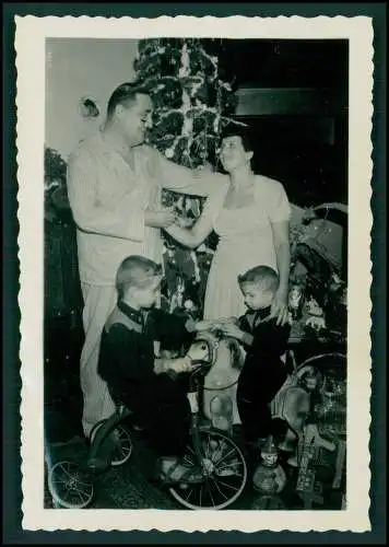 5x Foto Deutsche Familie Auswanderung Brasilien Rio De Janeiro Weihnachten 1952