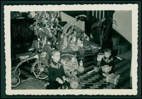 5x Foto Deutsche Familie Auswanderung Brasilien Rio De Janeiro Weihnachten 1948