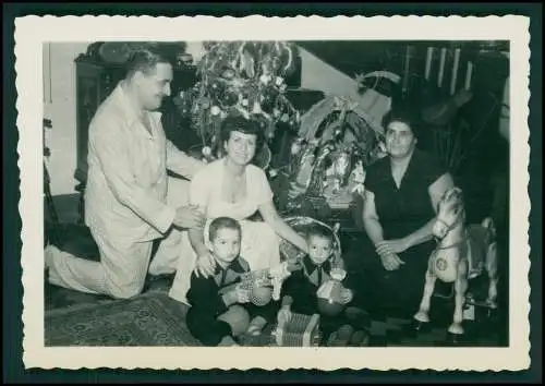 5x Foto Deutsche Familie Auswanderung Brasilien Rio De Janeiro Weihnachten 1948