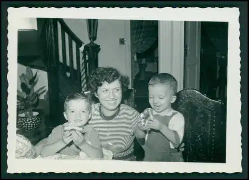 5x Foto Deutsche Familie Auswanderung Brasilien Rio De Janeiro Weihnachten 1948