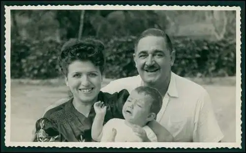 4x Foto Deutsche Familie Auswanderung Brasilien Rio De Janeiro 1948-51