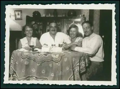 4x Foto Deut. Fam. Auswanderung in Brasilien Rio de Janeiro Weihnachten 1937