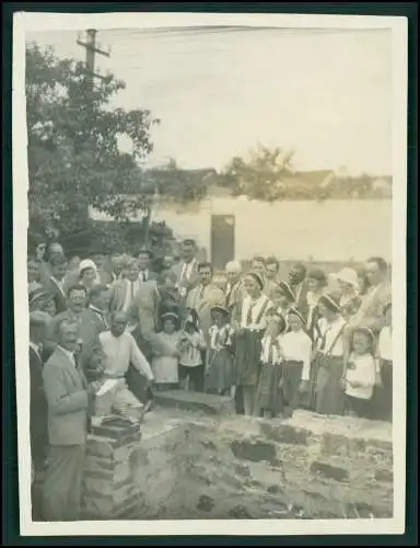 7x Foto Deut. Fam. Auswanderung Brasilien Santa Maria Bau deutsches Haus 1931-33