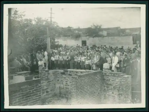 7x Foto Deut. Fam. Auswanderung Brasilien Santa Maria Bau deutsches Haus 1931-33