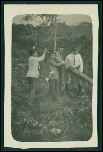 10x Foto Deutsche Familie Auswanderung Brasilien Jagdausflug Santa Maria 1931-33