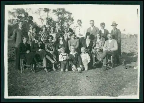 9x Foto Deutsche Familie Auswanderung Brasilien Ausflug Santa Maria - 1931-33