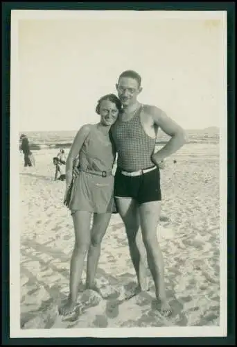 4x Foto Deutsche Familie Auswanderung Brasilien Strand Rio de Janeiro -1931-33