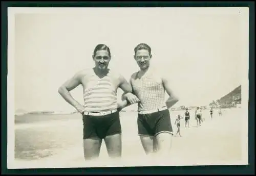 4x Foto Deutsche Familie Auswanderung Brasilien Strand Rio de Janeiro -1931-33