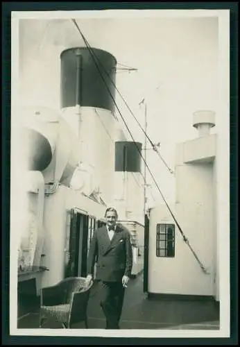 12x Foto Deutsche Auswanderer mit Schiff Astrida von Antwerpen n. Brasilien 1932