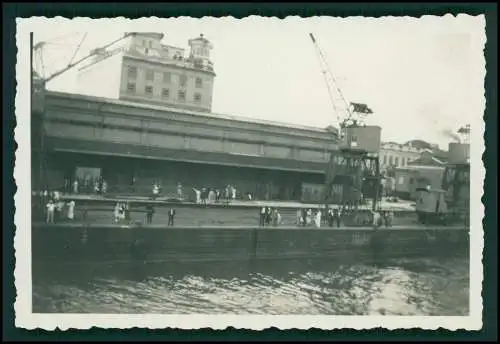 13x Foto Deutsche Auswanderer mit Schiff Astrida von Antwerpen n. Brasilien 1932