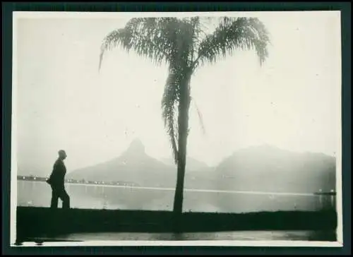 13x Foto Deutsche Auswanderer mit Schiff Astrida von Antwerpen n. Brasilien 1932