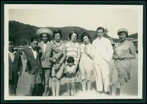 7x Foto Deutsche Auswanderer mit Geschäft in Rio de Janeiro Brasilien 1929-31