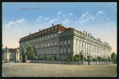 AK Ansbach in Mittelfranken Bayern - königliches Schloss 1901