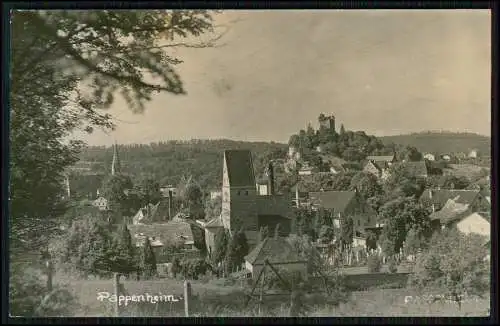 AK Pappenheim Mittelfranken - Lr. Weißenburg-Gunzenhausen Panorama 1932 gelaufen