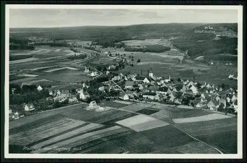 AK Pleinfeld Lr. Weißenburg-Gunzenhausen Ort vom Flugzeug aus Luftbild 1933