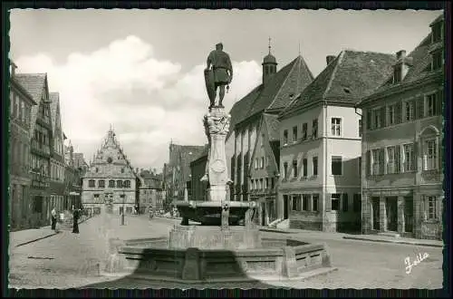 3x Foto AK Ansichtskarte Postkarte Weißenburg am Sand Mittelfranken Brunnen uvm.