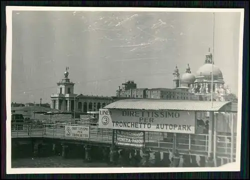 17x Foto Hochzeitsreise Venedig Norditalien 1953 romantische Momente in Venetien