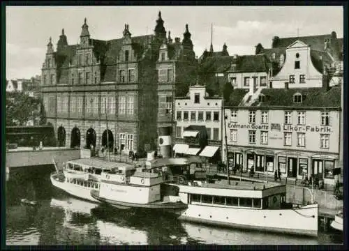 5x Echt Foto AK Danzig Gdańsk Pommern in Polen Hansestadt mit Seehafen  -  Nr.11