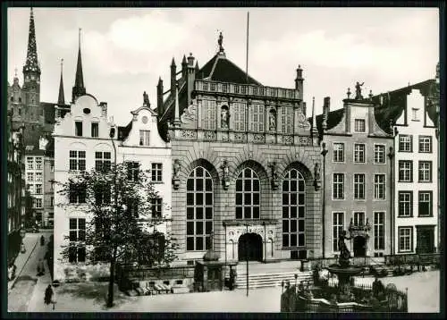 5x Echt Foto AK Danzig Gdańsk Pommern in Polen Hansestadt mit Seehafen  -  Nr. 9