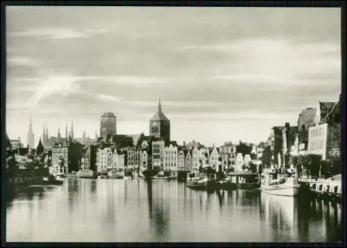 5x Echt Foto AK Danzig Gdańsk Pommern in Polen Hansestadt mit Seehafen  -  Nr. 7