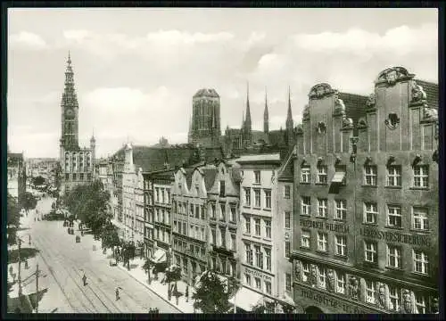 5x Echt Foto AK Danzig Gdańsk Pommern in Polen Hansestadt mit Seehafen  -  Nr. 6