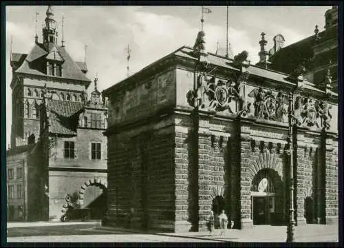 5x Echt Foto AK Danzig Gdańsk Pommern in Polen Hansestadt mit Seehafen  -  Nr. 4