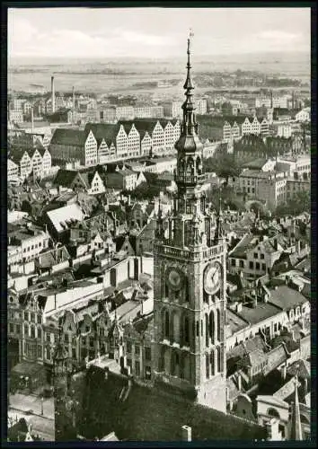 5x Echt Foto AK Danzig Gdańsk Pommern in Polen Hansestadt mit Seehafen  -  Nr. 4