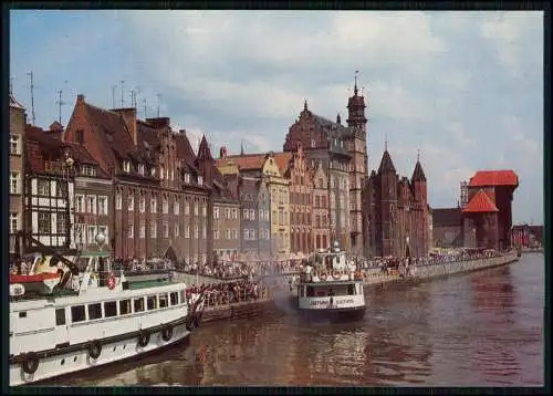 7x AK Danzig Gdańsk Pommern in Polen Hansestadt mit Seehafen  -  Nr. 2