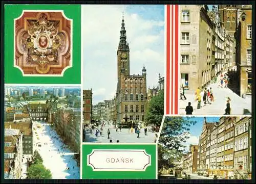 7x AK Danzig Gdańsk Pommern in Polen Hansestadt mit Seehafen  -  Nr. 2