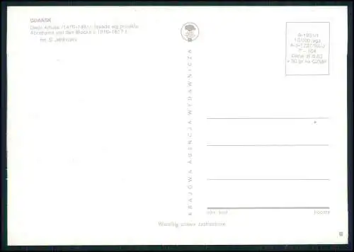 7x AK Danzig Gdańsk Pommern in Polen Hansestadt mit Seehafen  -  Nr. 2