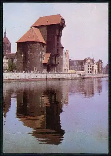 7x AK Danzig Gdańsk Pommern in Polen Hansestadt mit Seehafen  -  Nr. 1